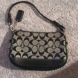Coach hand purse
